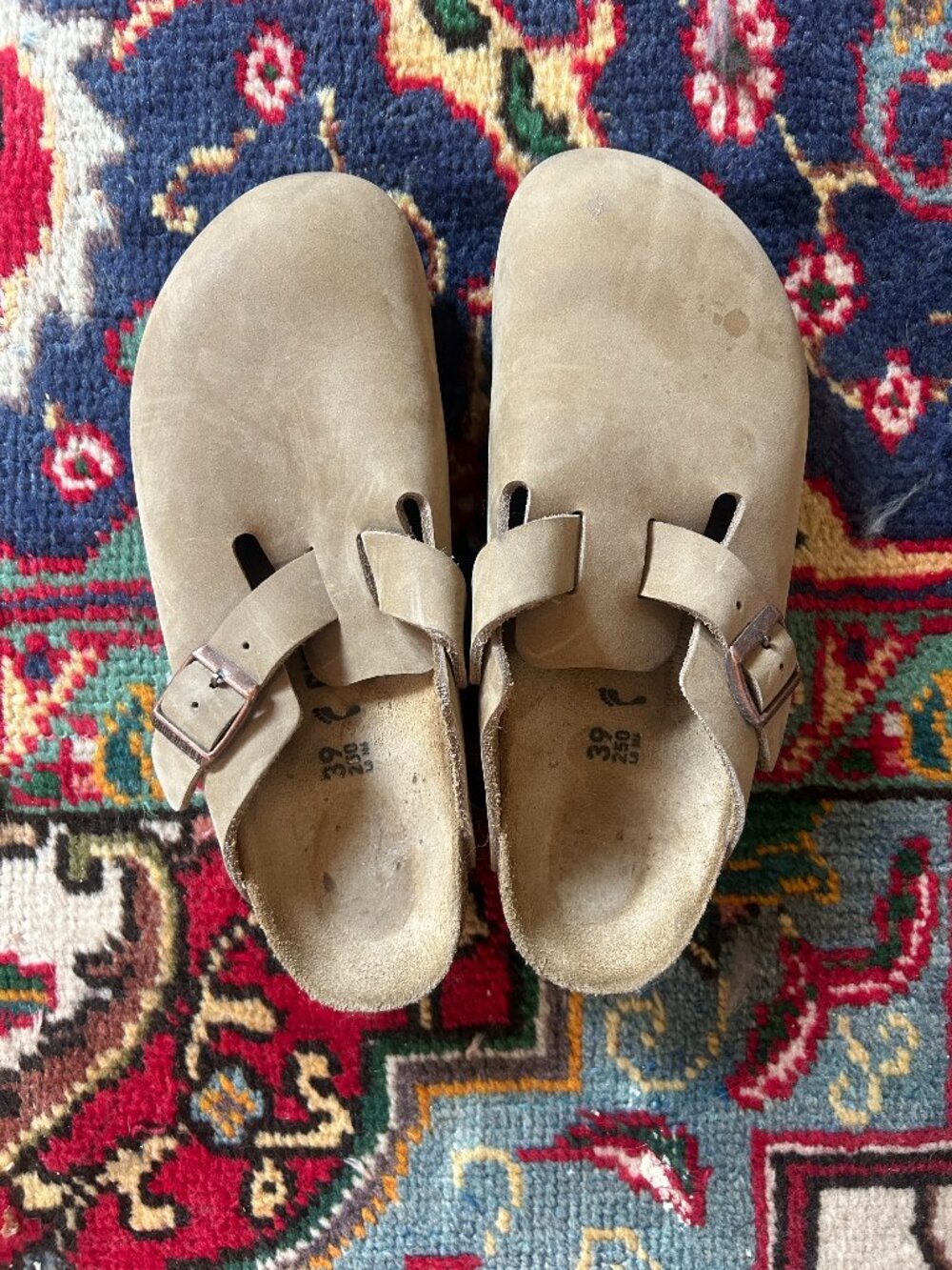 Birkenstock Boston Clogs - Tobacco Oiled Leather - EU 39 - NWOB